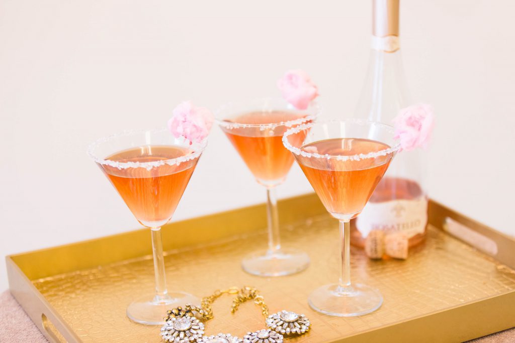 Her Cocktail: Cotton Candy Champagne Martini